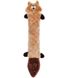 М'яка іграшка для собак бурундук ZippyPaws Jigglerz Chipmunk з пищалкою 28498 фото 1 зображення