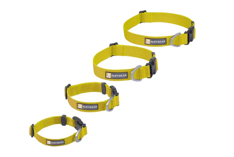 Полегшений нашийник для собак Ruffwear Hi & Light™ 23-28 см Жовтий 30686 фото, зображення