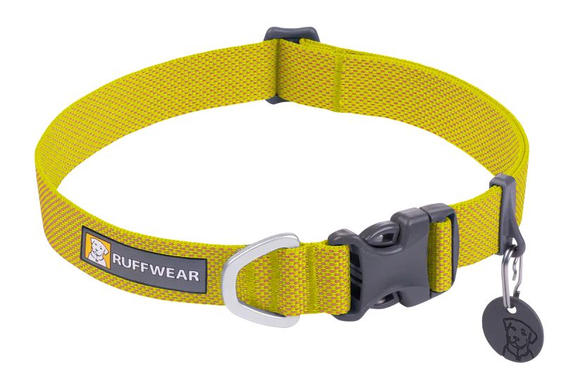 Полегшений нашийник для собак Ruffwear Hi & Light™ 23-28 см Жовтий 30686 фото, зображення