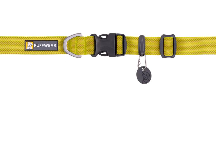 Полегшений нашийник для собак Ruffwear Hi & Light™ 23-28 см Жовтий 30686 фото, зображення