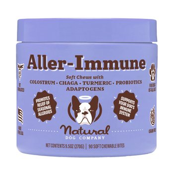 Витаминный комплекс для иммунитета против аллергии Natural Dog Company Aller-Immune 90 шт 28441 фото, изображение