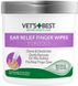 Салфетки для чистки ушей Vet's Best Ear Relief Finger Wipes для собак 50 шт. 28097 фото 1 изображение