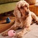 Іграшка м'ячик з отвором для ласощів для собак Beco Pets Wobble Ball Рожевий 31360 фото 4 зображення