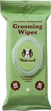 Биоразлагаемые влажные салфетки для груминга Natural Dog Company Grooming Wipes XL 50 шт 28442 фото, изображение