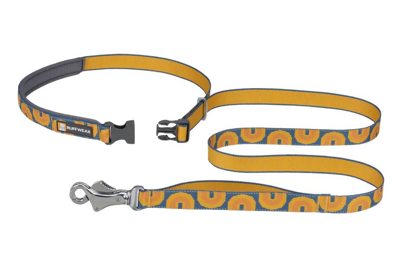 Рефлекторний повідець для собак Ruffwear Crag™ Оранжево-синій 30893 фото, зображення