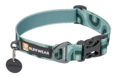 Світловідбивний нашийник для собаки Ruffwear Crag™ 28-36 см Бірюзово-зелений 30644 фото, зображення