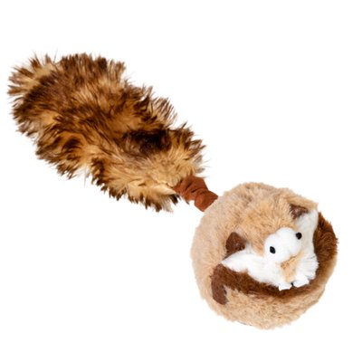 Іграшка для собак борсук з 2-ма пищалками GiGwi Catch&fetch 26 см 26835 фото, зображення