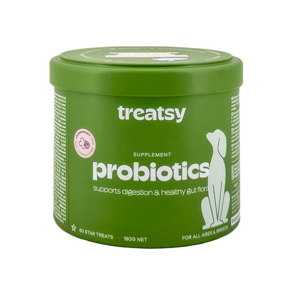 Вітамінний комплекс із пробіотиками для собак Treatsy Probiotics 180 г 60 шт 32741 фото, зображення