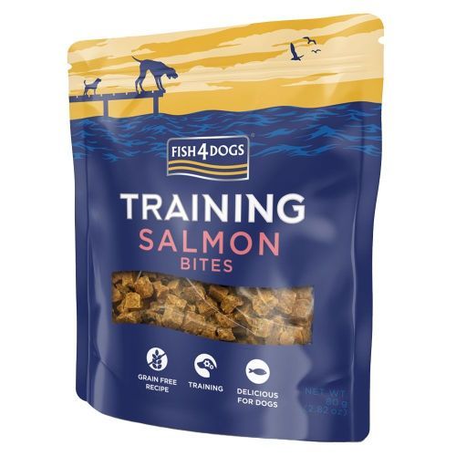 Натуральные лакомства для собак 100% Лосось Fish4Dogs Training 80 г 32287 фото, изображение